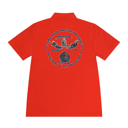 DNASM Student Art 2-Sided Sport Polo Shirt by theGreenDragonTavern.shop