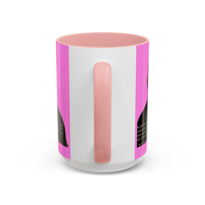We hold these truths to be self-evident Pink Accent Mug by theGreenDragonTavern.shop