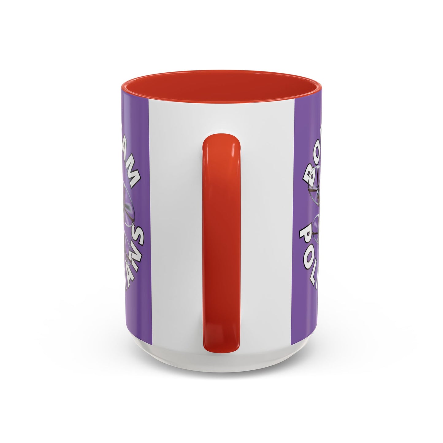 Bodycam the Politicians Drone Light Purple Accent Mug by theGreenDragonTavern.shop