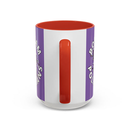Bodycam the Politicians Drone Light Purple Accent Mug by theGreenDragonTavern.shop