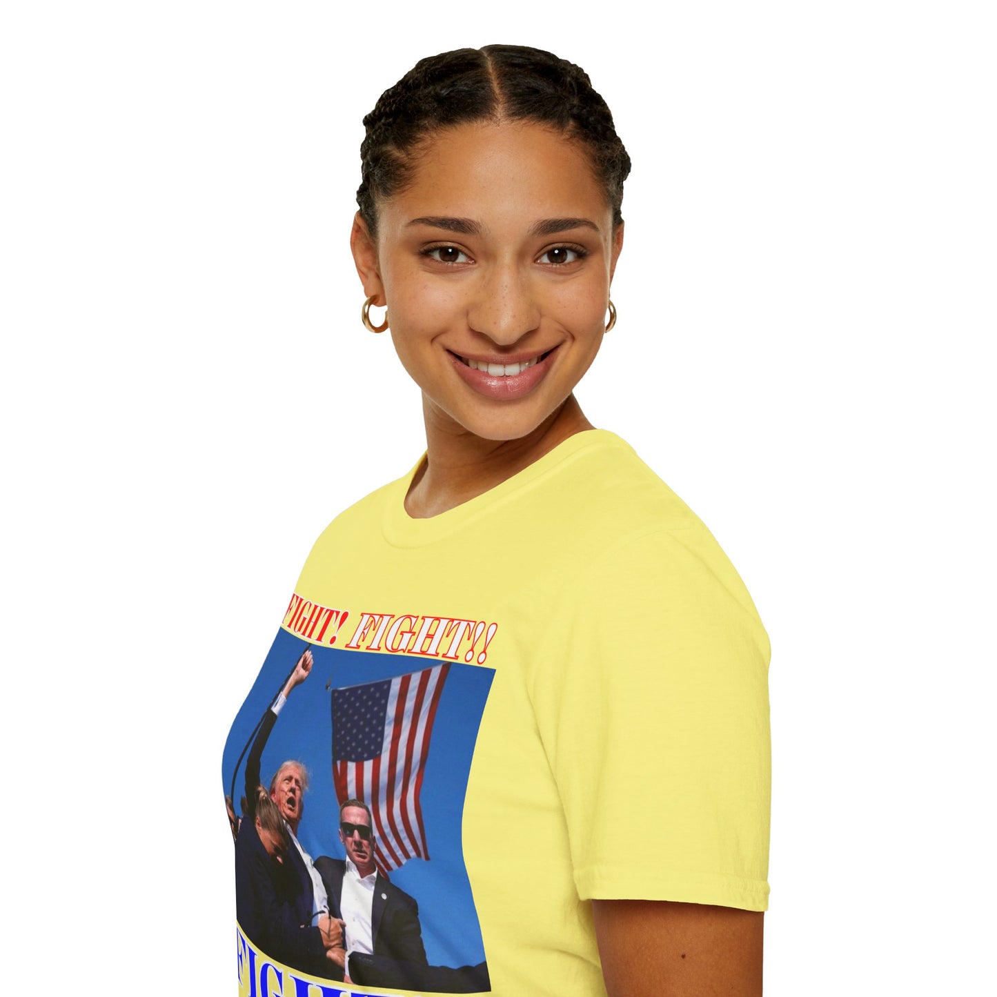 FIGHT! FIGHT!! FIGHT!!! Light colors Unisex T-Shirt by theGreenDragonTavern.shop