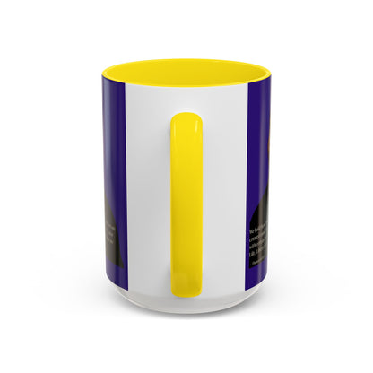 We hold these truths to be self-evident Dark Purple Accent Mug by theGreenDragonTavern.shop
