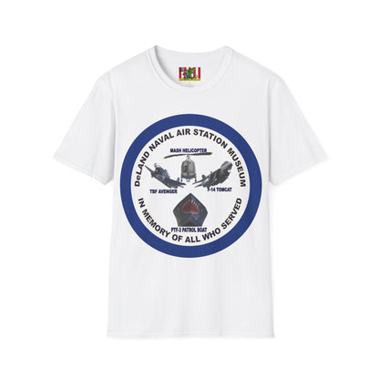 DNASM Student Art Navy Frame Lighter colors Unisex T-Shirt by theGreenDragonTavern.shop