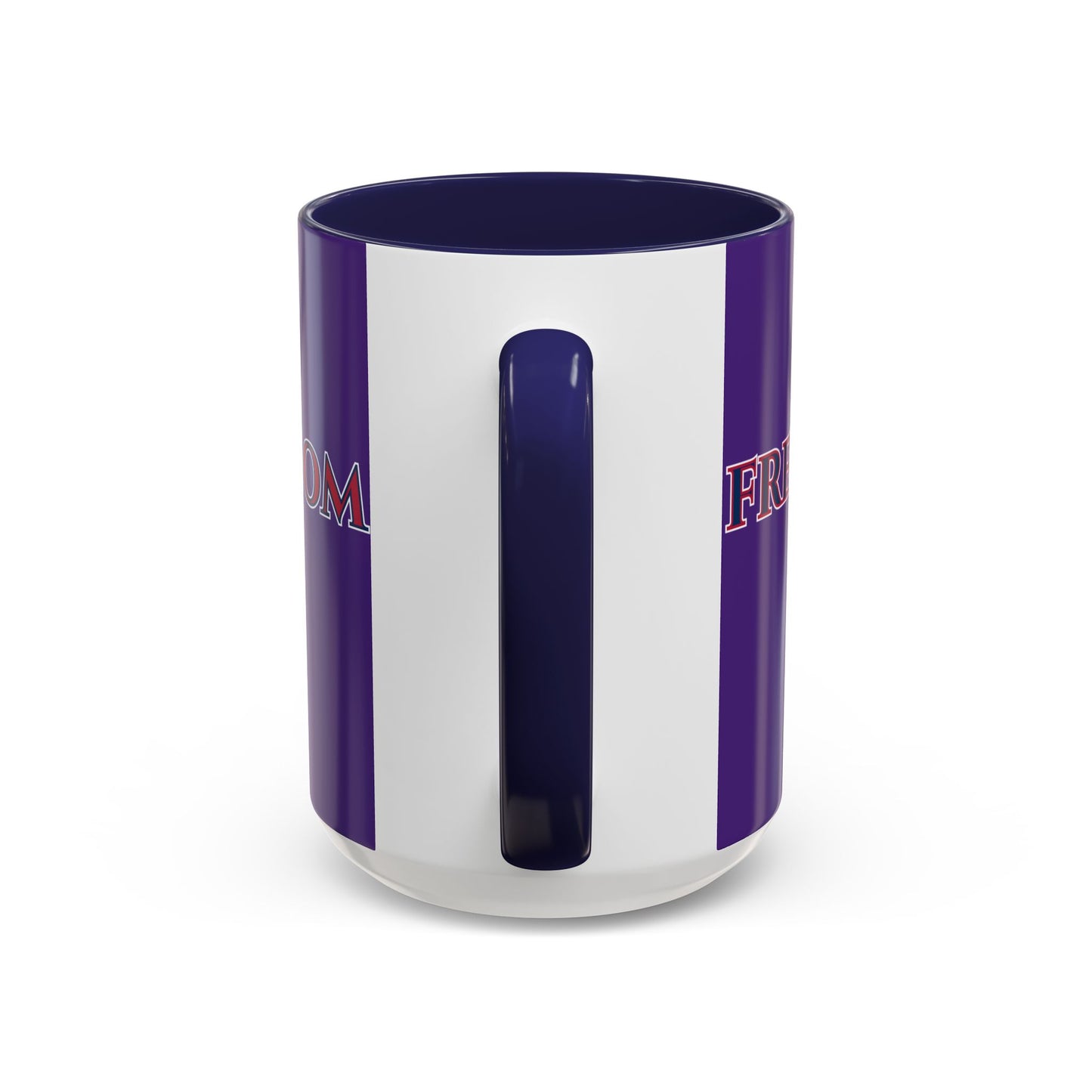 Freedom, Dark Purple Accent Mug by theGreenDragonTavern.shop