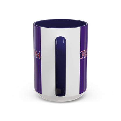 Freedom, Dark Purple Accent Mug by theGreenDragonTavern.shop