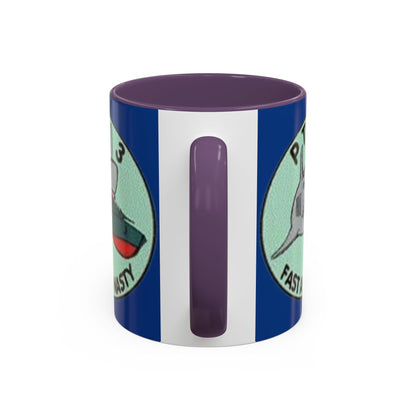 DNASM PTF-3 Blue Accent Mug by theGreenDragonTavern.shop