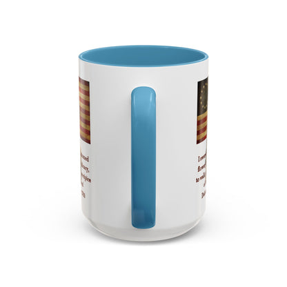 Deborah Sampson, America's Mulan White Accent Mug by theGreenDragonTavern.shop