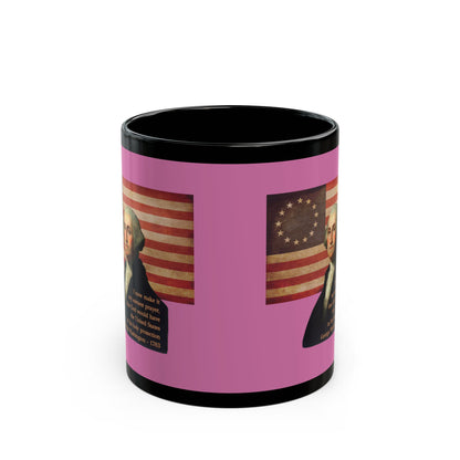 Washington's Earnest Prayer Pink Mug by theGreenDragonTavern.shop