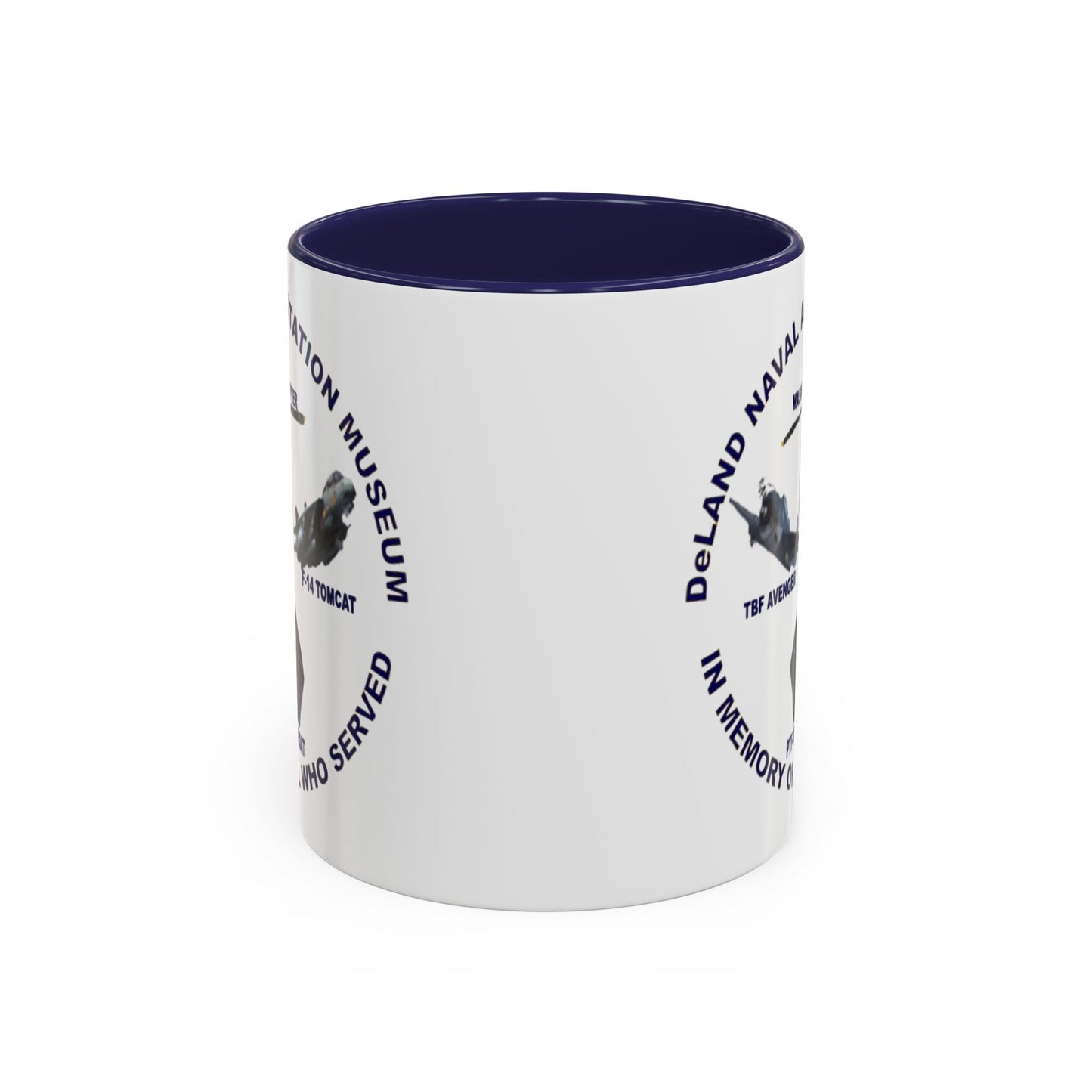 DNASM Student art White Accent Mug by theGreenDragonTavern.shop
