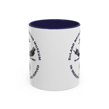 DNASM Student art White Accent Mug by theGreenDragonTavern.shop
