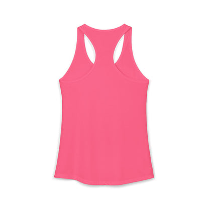 Hula Girl Packin' Heat Women's Racerback Tank Top by theGreenDragonTavern.shop