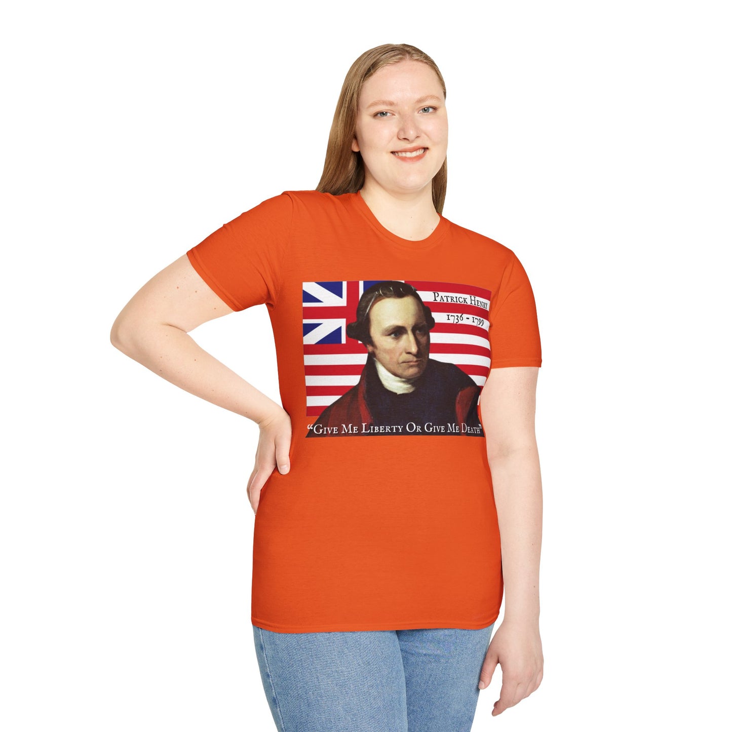 Patrick Henry Light colors Unisex T-Shirt by theGreenDragonTavern.shop