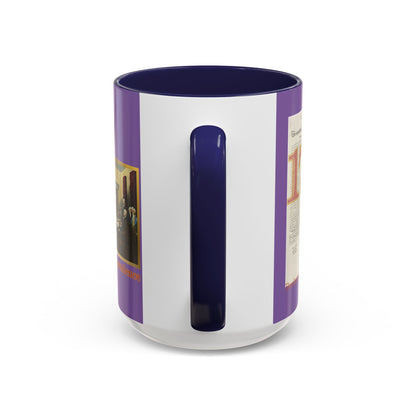 Declaration of Independence Light Purple Accent Mug by theGreenDragonTavern.shop