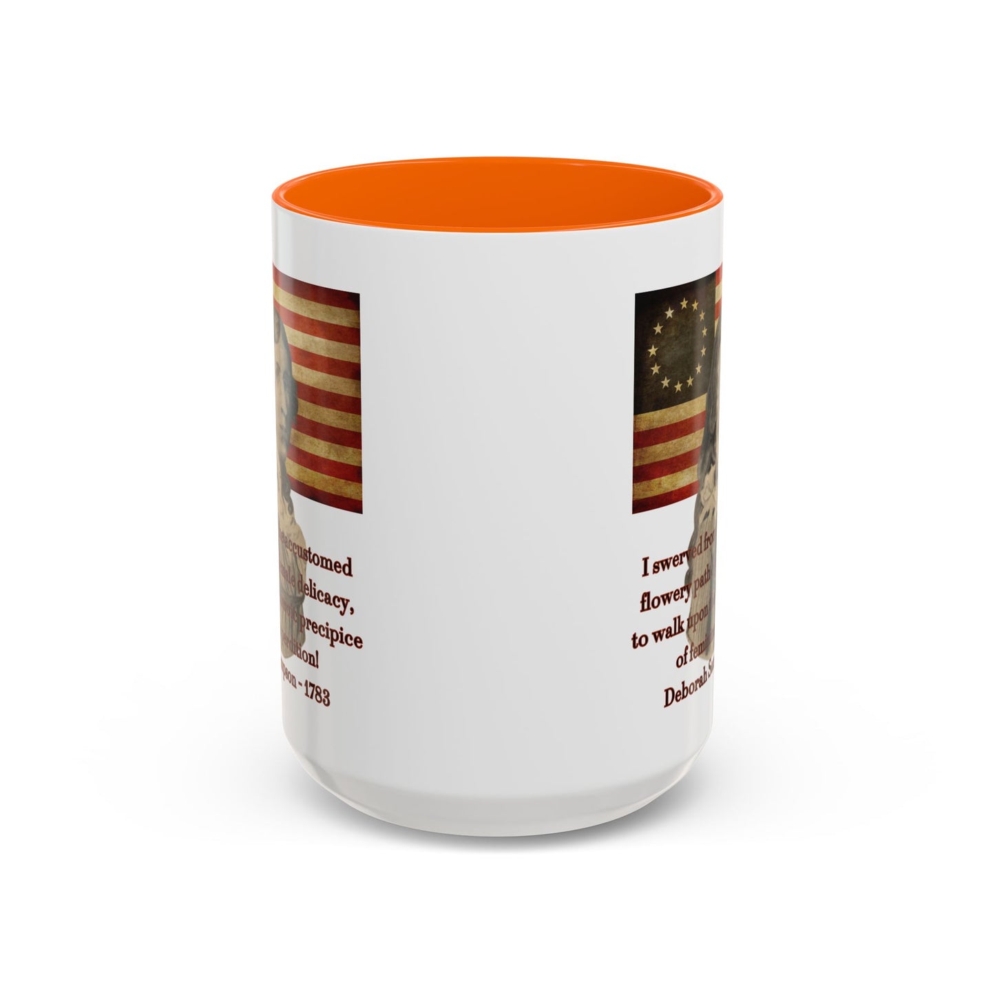 Deborah Sampson, America's Mulan White Accent Mug by theGreenDragonTavern.shop