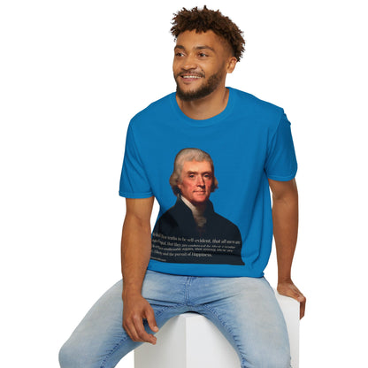 We hold these truths to be self-evident Dark colors Unisex T-Shirt by theGreenDragonTavern.shop