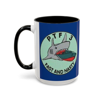 DNASM PTF-3 Blue Accent Mug by theGreenDragonTavern.shop