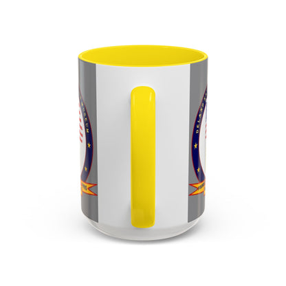 DeLand Naval Air Station Museum Grey Accent Mug by theGreenDragonTavern.shop