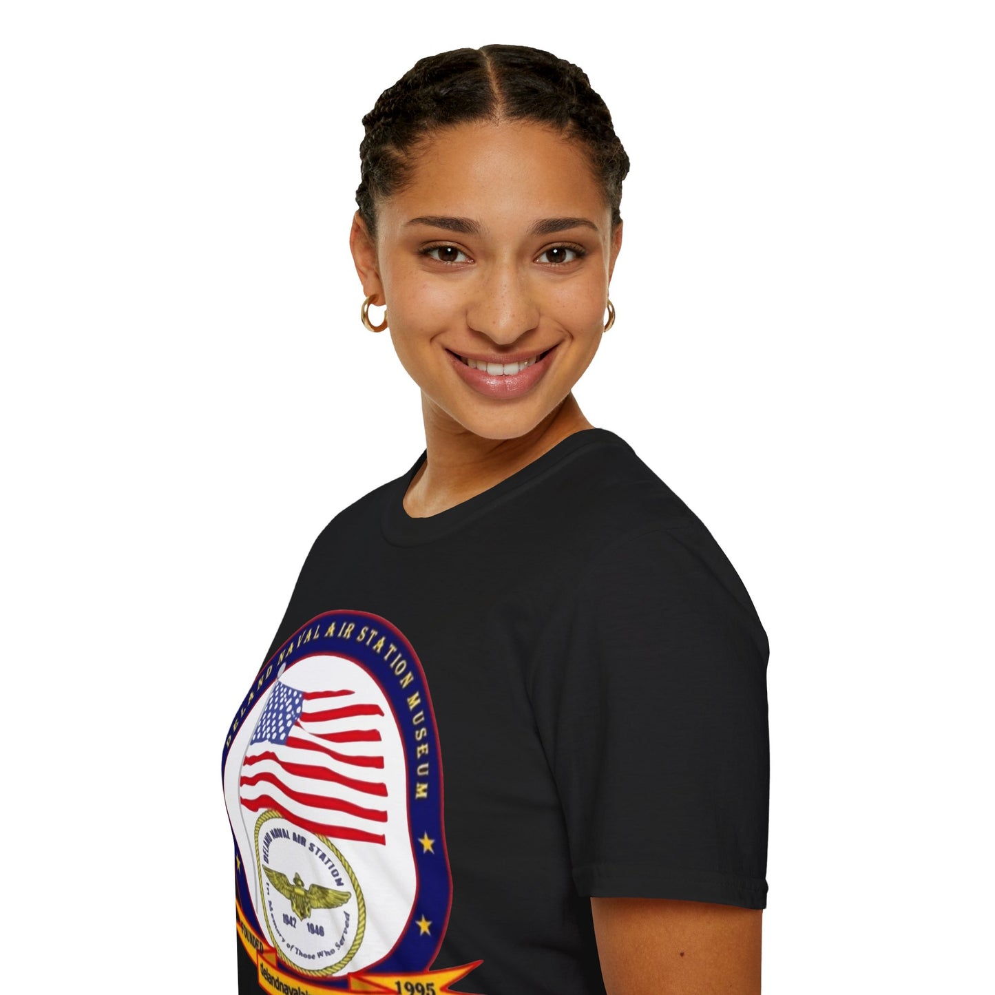 DeLand Naval Air Station Museum Darker Colors Unisex T-Shirt by theGreenDragonTavern.shop