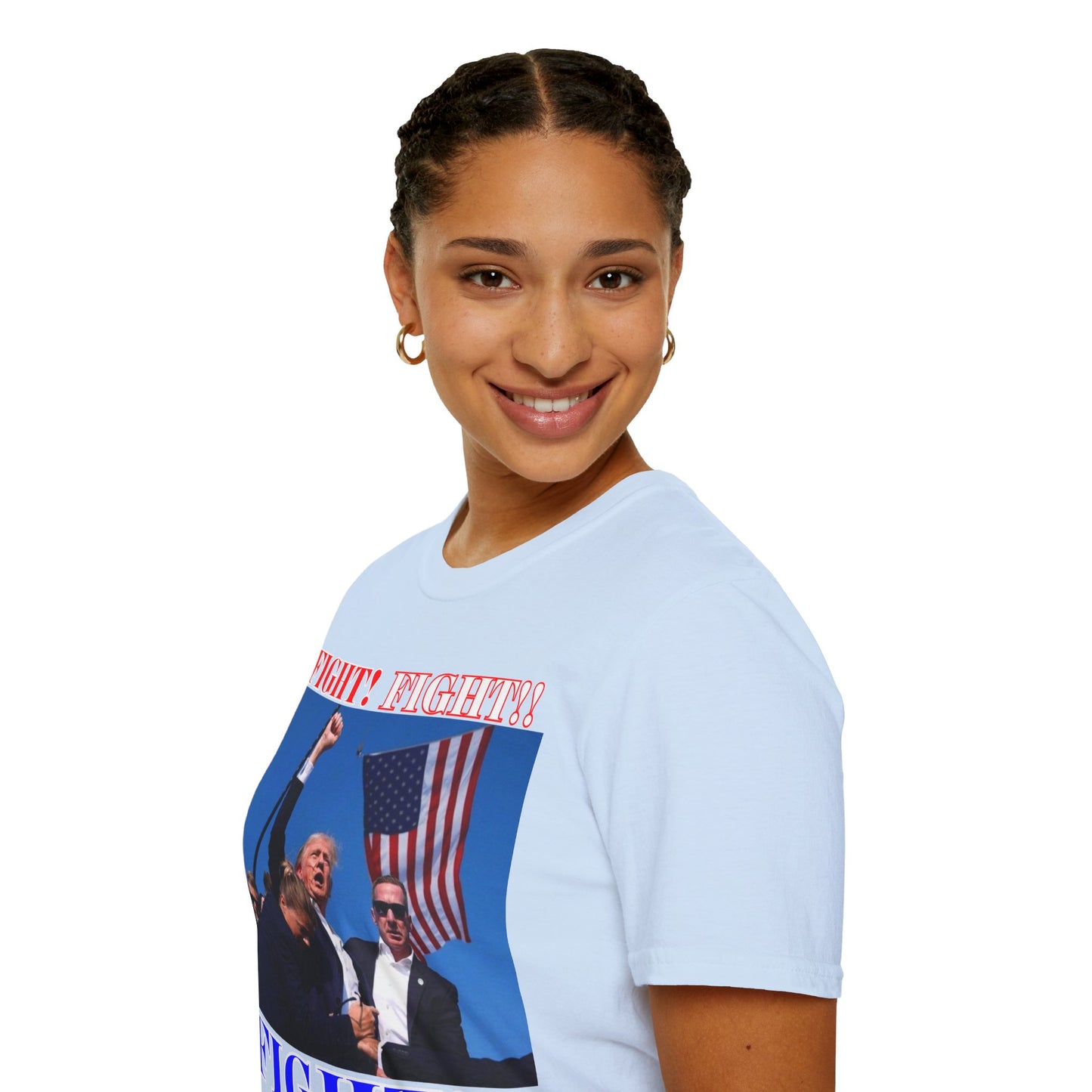 FIGHT! FIGHT!! FIGHT!!! Light colors Unisex T-Shirt by theGreenDragonTavern.shop