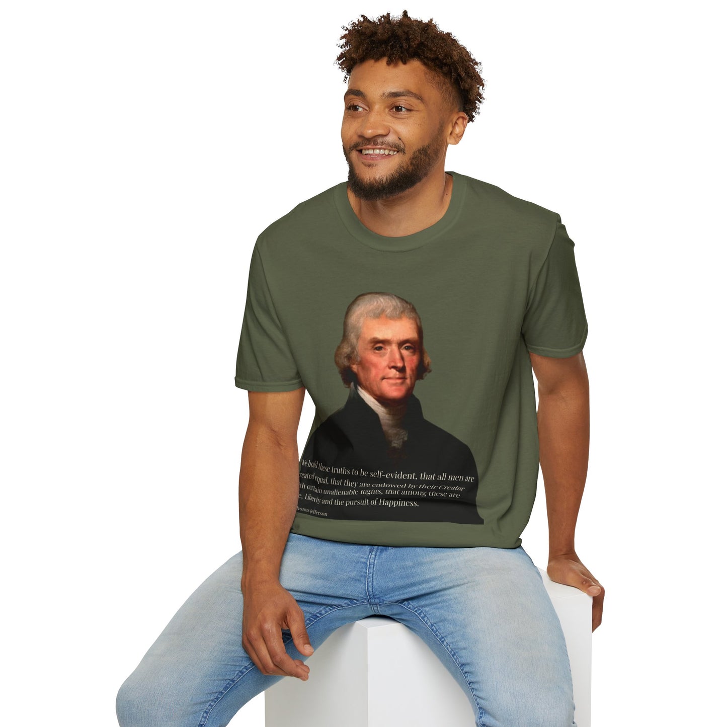 We hold these truths to be self-evident Dark colors Unisex T-Shirt by theGreenDragonTavern.shop