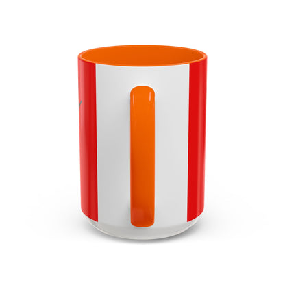 Hula Girl Packin' Heat Red Accent Mug by theGreenDragonTavern.shop