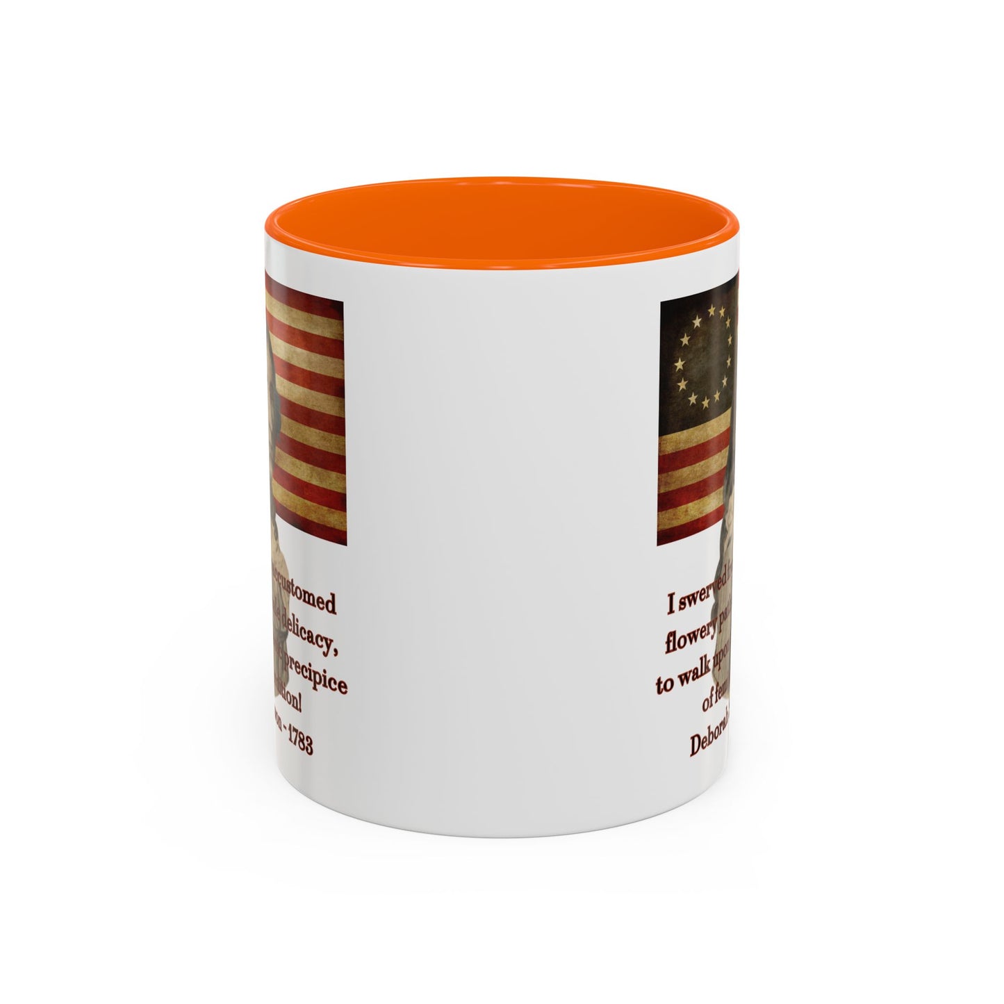 Deborah Sampson, America's Mulan White Accent Mug by theGreenDragonTavern.shop