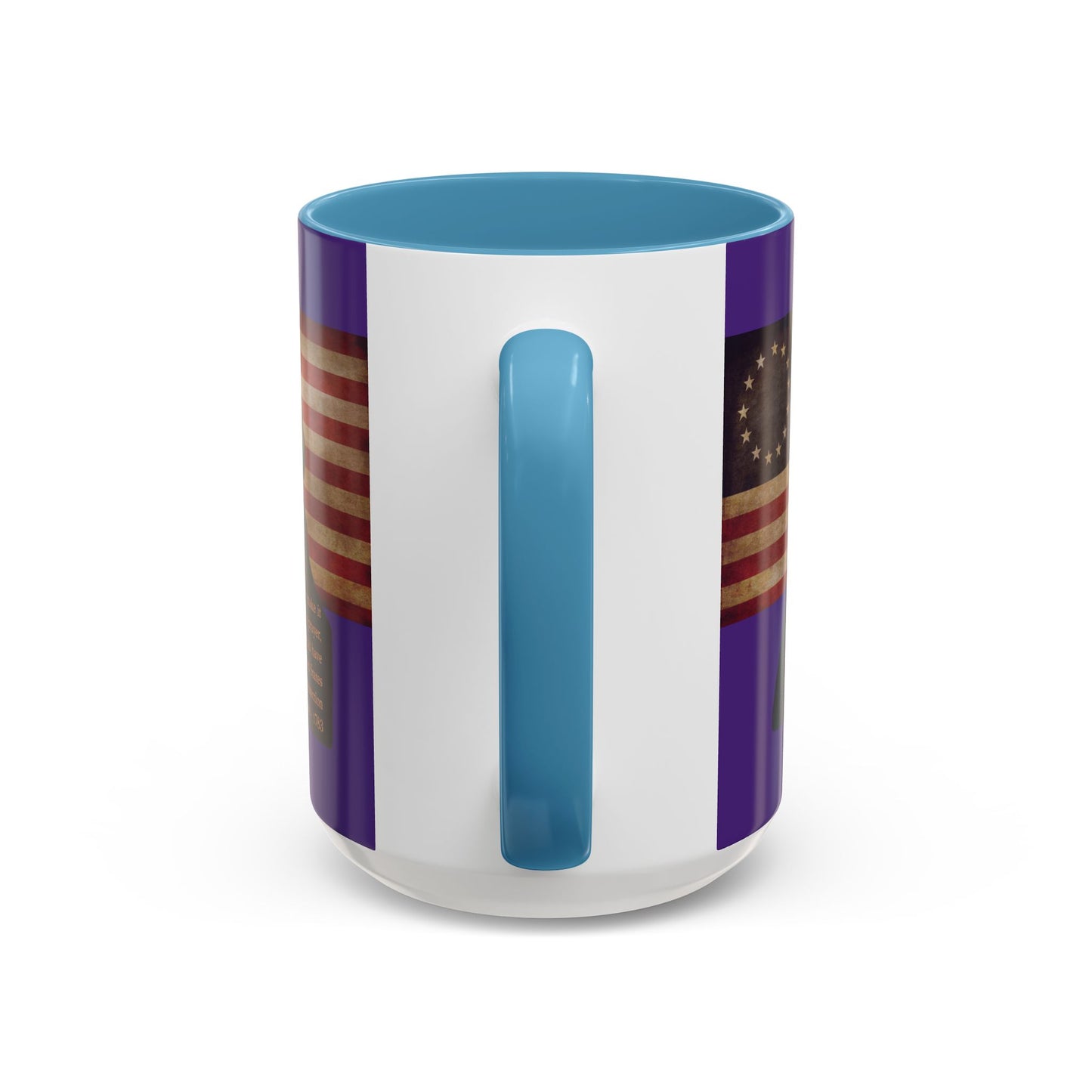 Washington's Earnest Prayer Purple Accent Mug by theGreenDragonTavern.shop