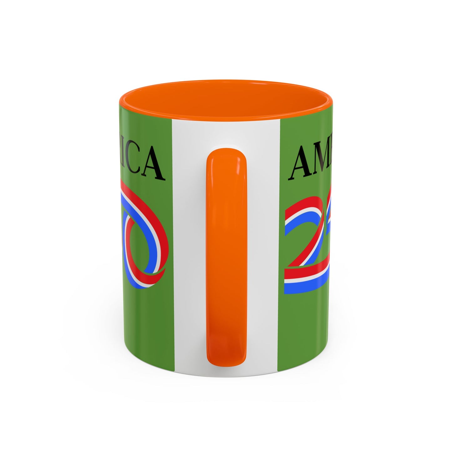 America 250 Green Accent Mug by theGreenDragonTavern.shop
