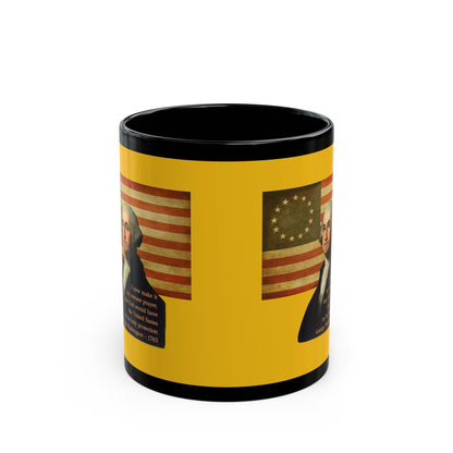 Washington's Earnest Prayer Yellow Mug by theGreenDragonTavern.shop