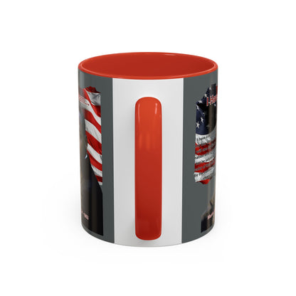 "I Have a Dream" MLKJr Grey Accent Mug by theGreenDragonTavern.shop