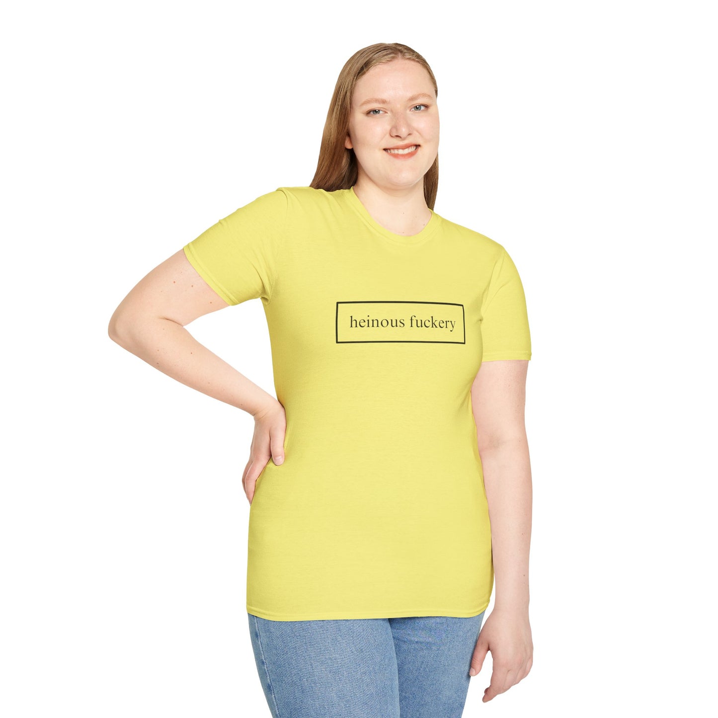 Heinous Fuckery Light colors Unisex T-Shirt by theGreenDragonTavern.shop