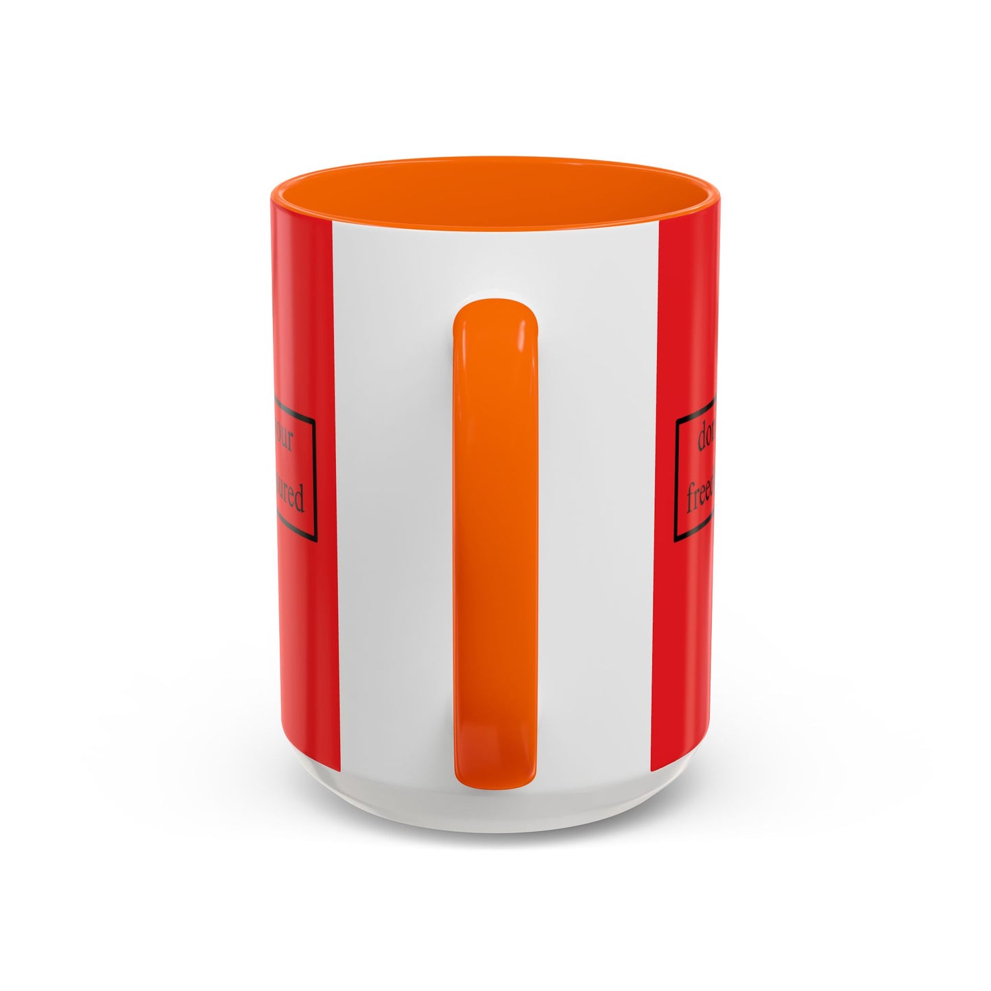 don't assume your freedoms are assured Black font Red Accent Mug by theGreenDragonTavern.shop