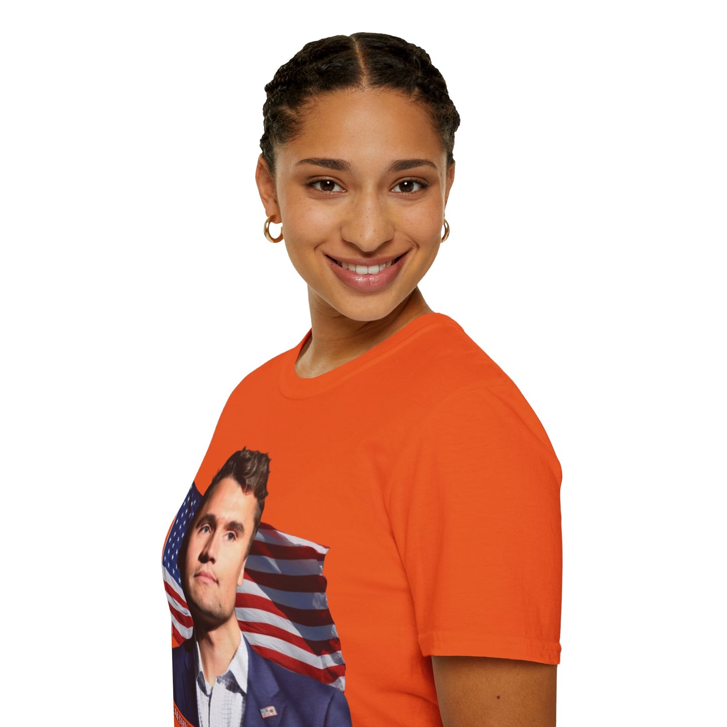 Charlie Kirk, Healthy Debate Light colors Unisex T-Shirt by theGreenDragonTavern.shop