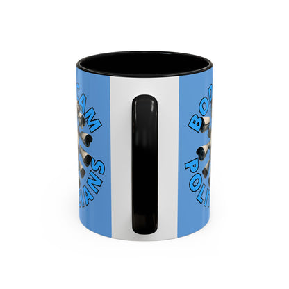 Bodycam the Politicians Cameras Blue Accent Mug by theGreenDragonTavern.shop