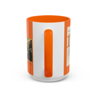 Declaration of Independence Orange Accent Mug by theGreenDragonTavern.shop