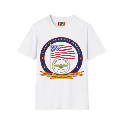 DeLand Naval Air Station Museum Lighter Colors Unisex T-Shirt by theGreenDragonTavern.shop