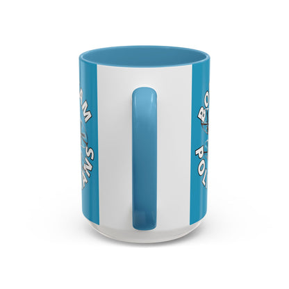Bodycam the Politicians Drone Turquoise Accent Mug by theGreenDragonTavern.shop