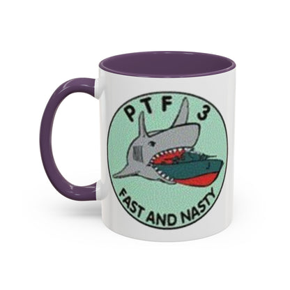 DNASM PTF-3 White Accent Mug by theGreenDragonTavern.shop