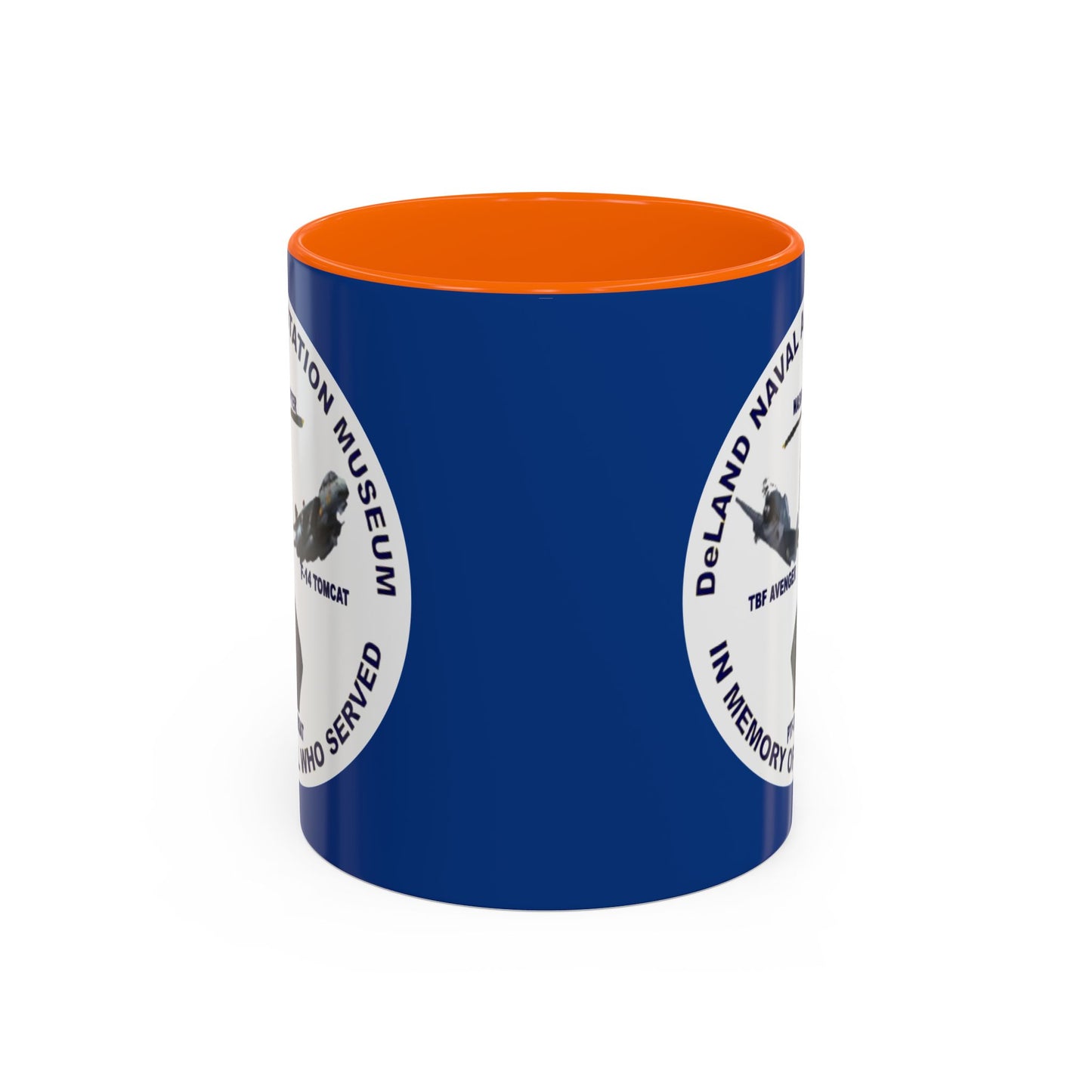 DNASM Student Art Blue Accent Mug by theGreenDragonTavern.shop