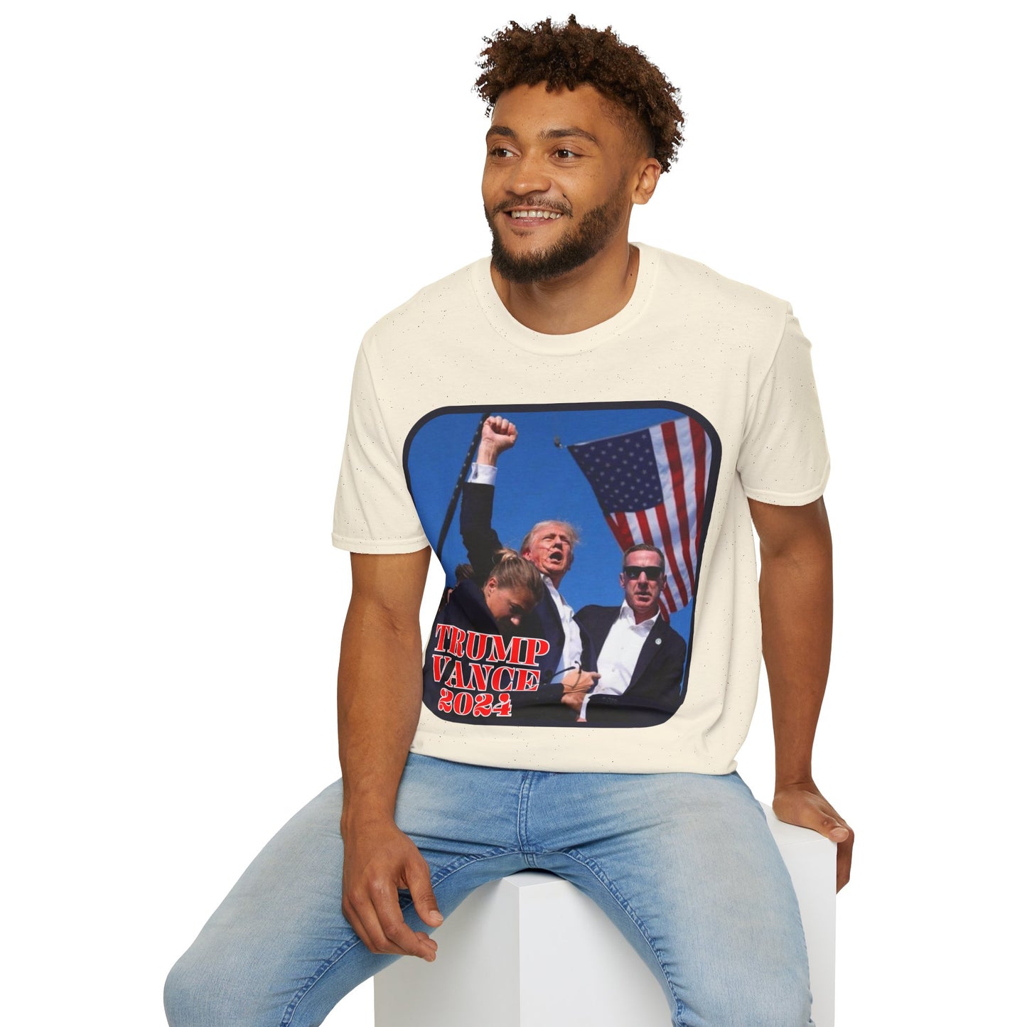 Trump and Vance 2024 LTcolors Unisex T-Shirt by theGreenDragonTavern.shop