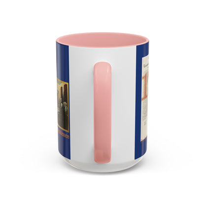Declaration of Independence Dark Blue Accent Mug by theGreenDragonTavern.shop