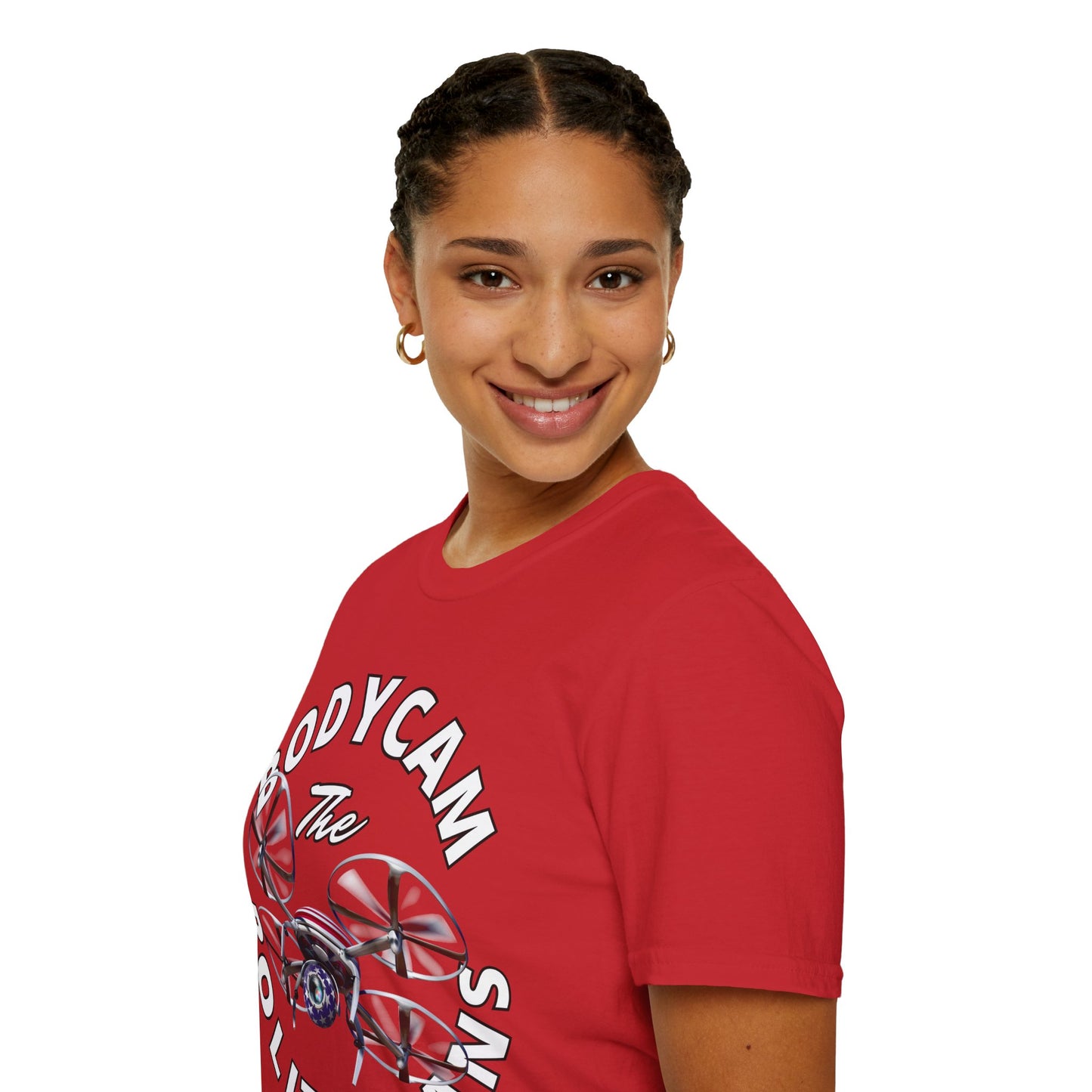 Bodycam the Politicians Drone Light colors Unisex T-Shirt by theGreenDragonTavern.shop