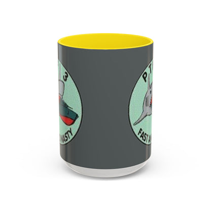 DNASM PTF-3 Grey Accent Mug by theGreenDragonTavern.shop