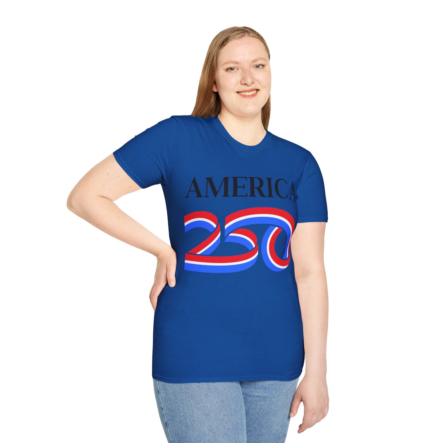 America 250 Black font, Dark colors, Unisex T-Shirt by theGreenDragonTavern.shop