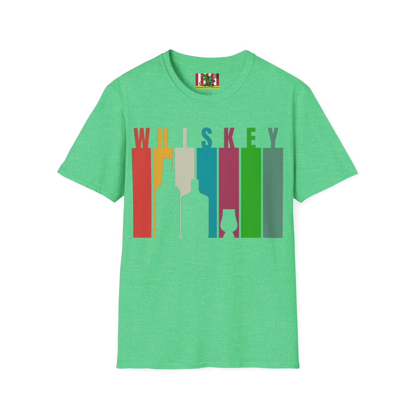 Whiskey spelled with an 'e' DKcolors Unisex T-Shirt by theGreenDragonTavern.shop