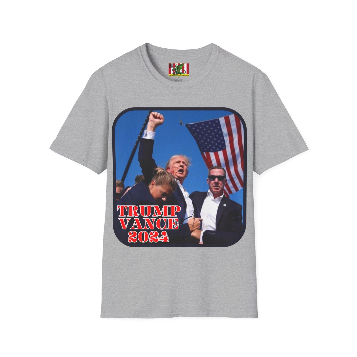 Trump and Vance 2024 Light colors Unisex T-Shirt by theGreenDragonTavern.shop