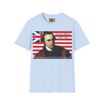 Patrick Henry Light colors Unisex T-Shirt by theGreenDragonTavern.shop