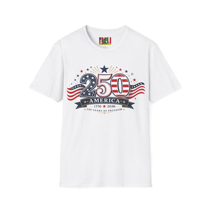 Happy 250th Anniversary America! Unisex T-Shirt by theGreenDragonTavern.shop