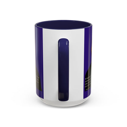 We hold these truths to be self-evident Dark Purple Accent Mug by theGreenDragonTavern.shop