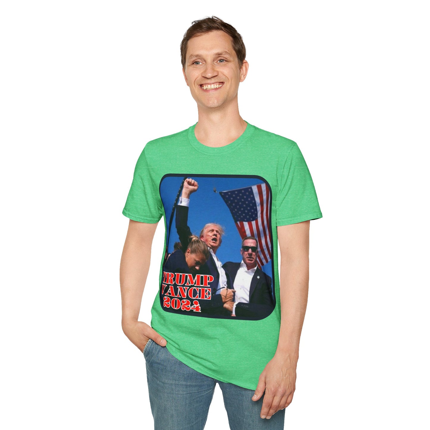 Trump and Vance 2024 DKcolors Unisex T-Shirt by theGreenDragonTavern.shop